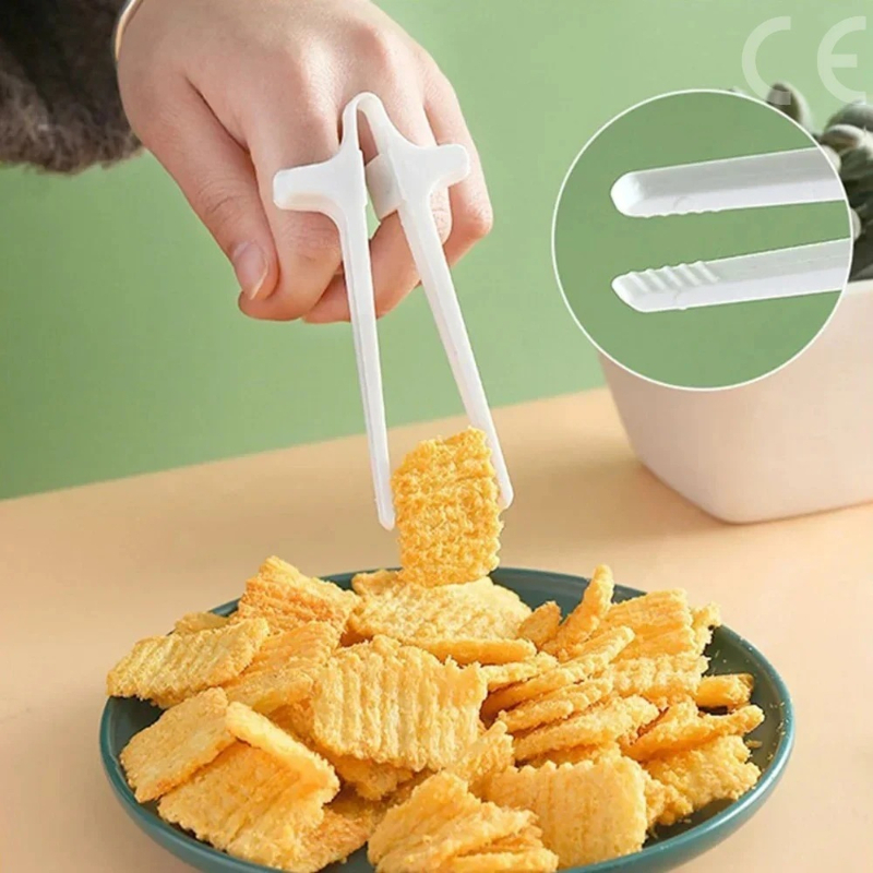 Snacks Food Video - 1PC Lazy Fingers Chopsticks - Handsfree