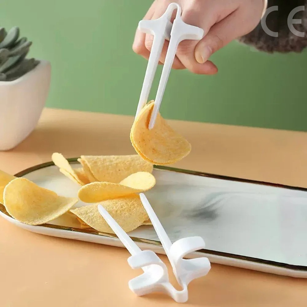 Snacks Food Video - 1PC Lazy Fingers Chopsticks - Handsfree