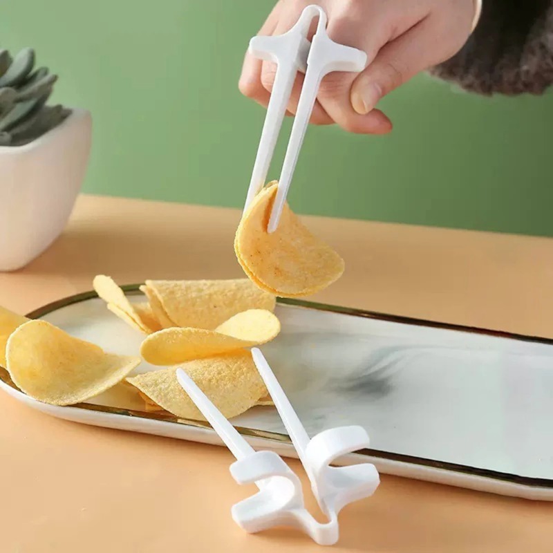 1PC Lazy Finger Food Clips Mul - Snacks Food Video recensie en prijs