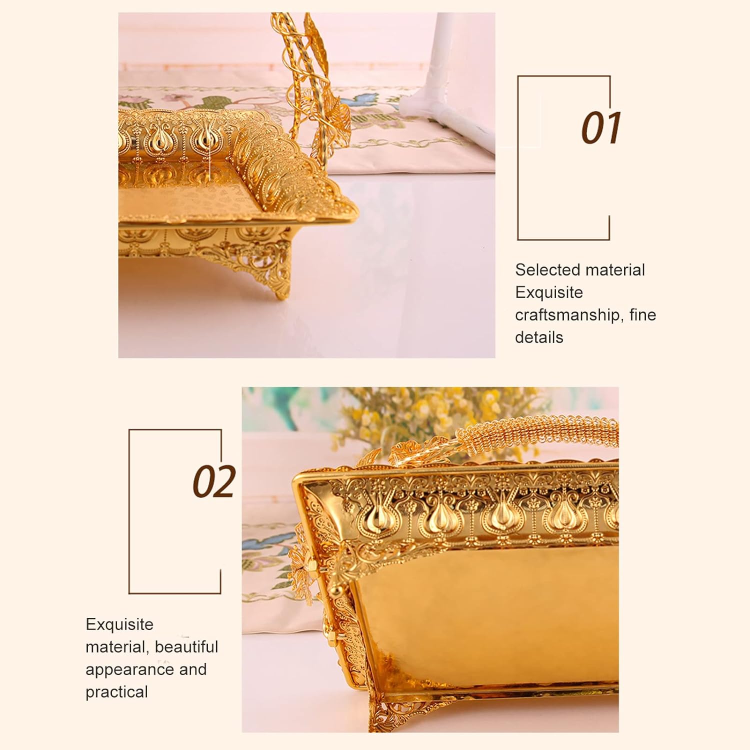 Vintage gouden zinklegering ko - Zinc Food Snacks recensie en prijs