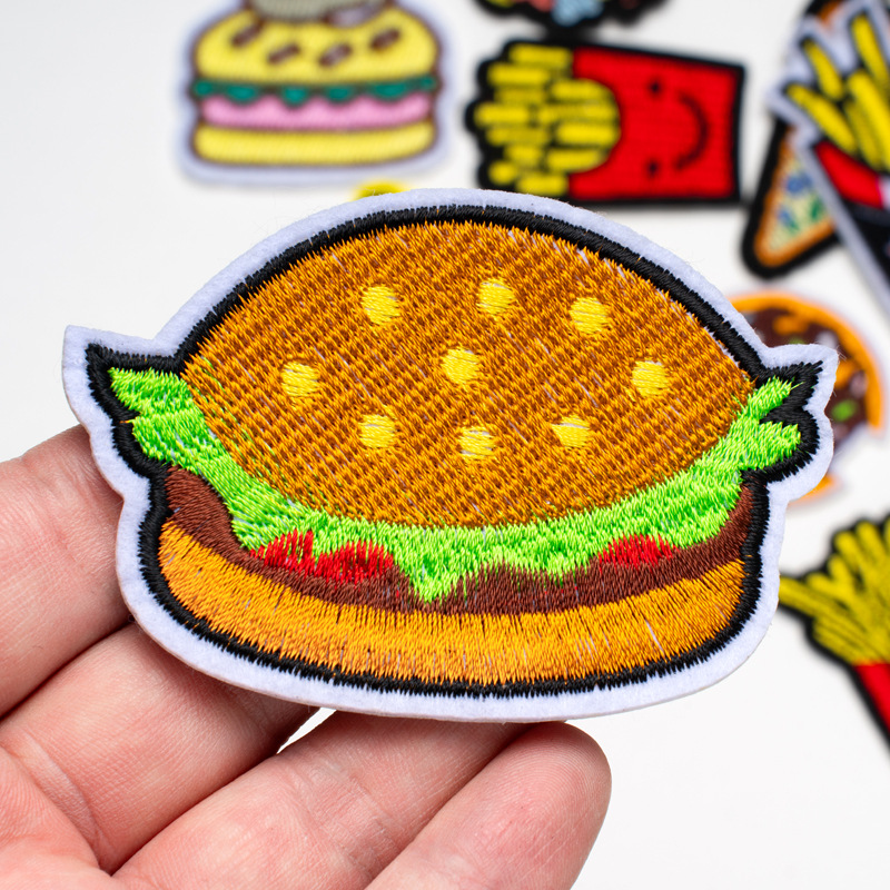 Fastfood Serie Geborduurde Doe - Food Snacks Pictures recensie en prijs