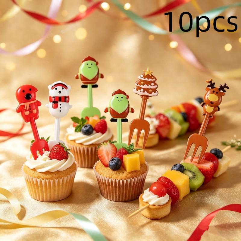 10 stuks voedselveilige kerstf - Xmas Food Snacks recensie en prijs