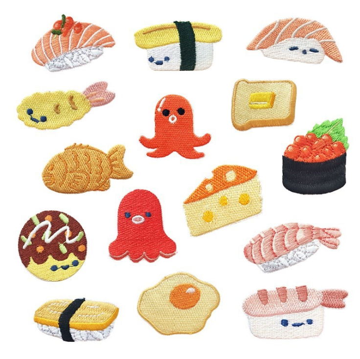 10 stuks borduurpatch populair - Food Snacks Pictures recensie en prijs