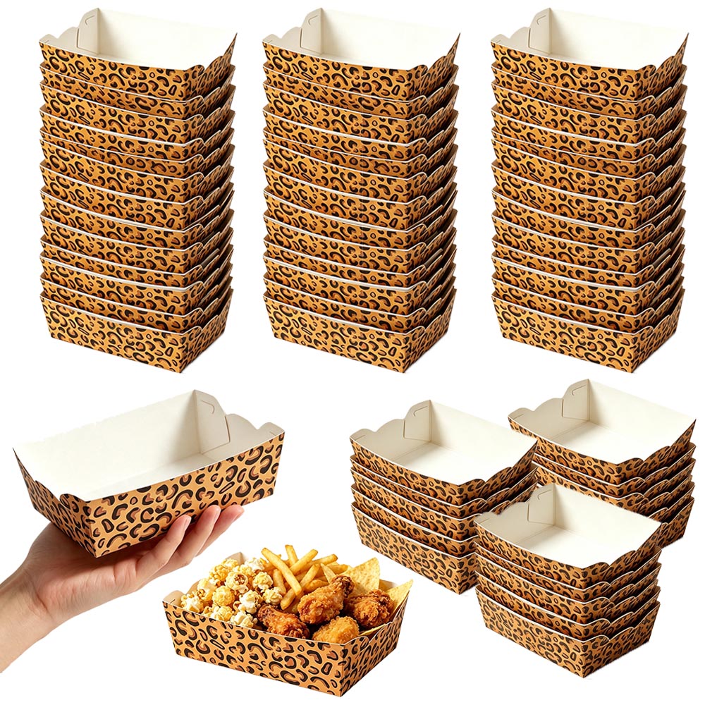 12-100 stuks luipaardprint weg - Food Snacks For Party recensie en prijs