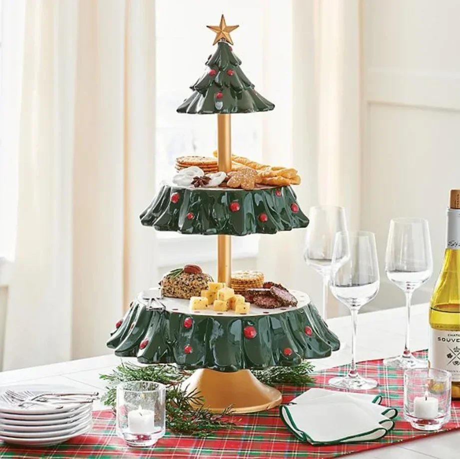Kerstsnackstandaard, dubbele l - Xmas Food Snacks recensie en prijs