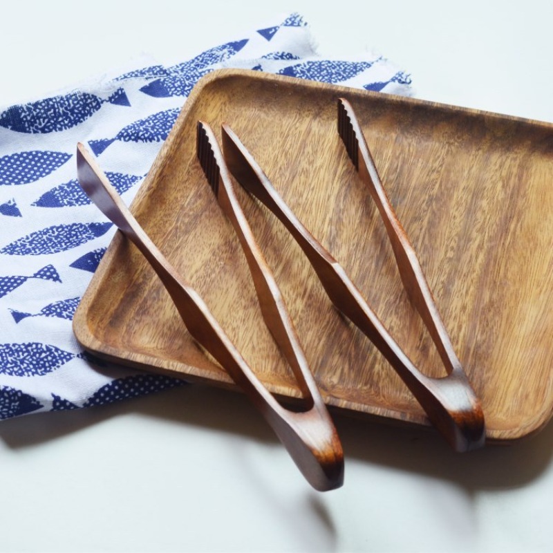 Natuurlijke houten voedselserv - Food In Japanese Snacks recensie en prijs
