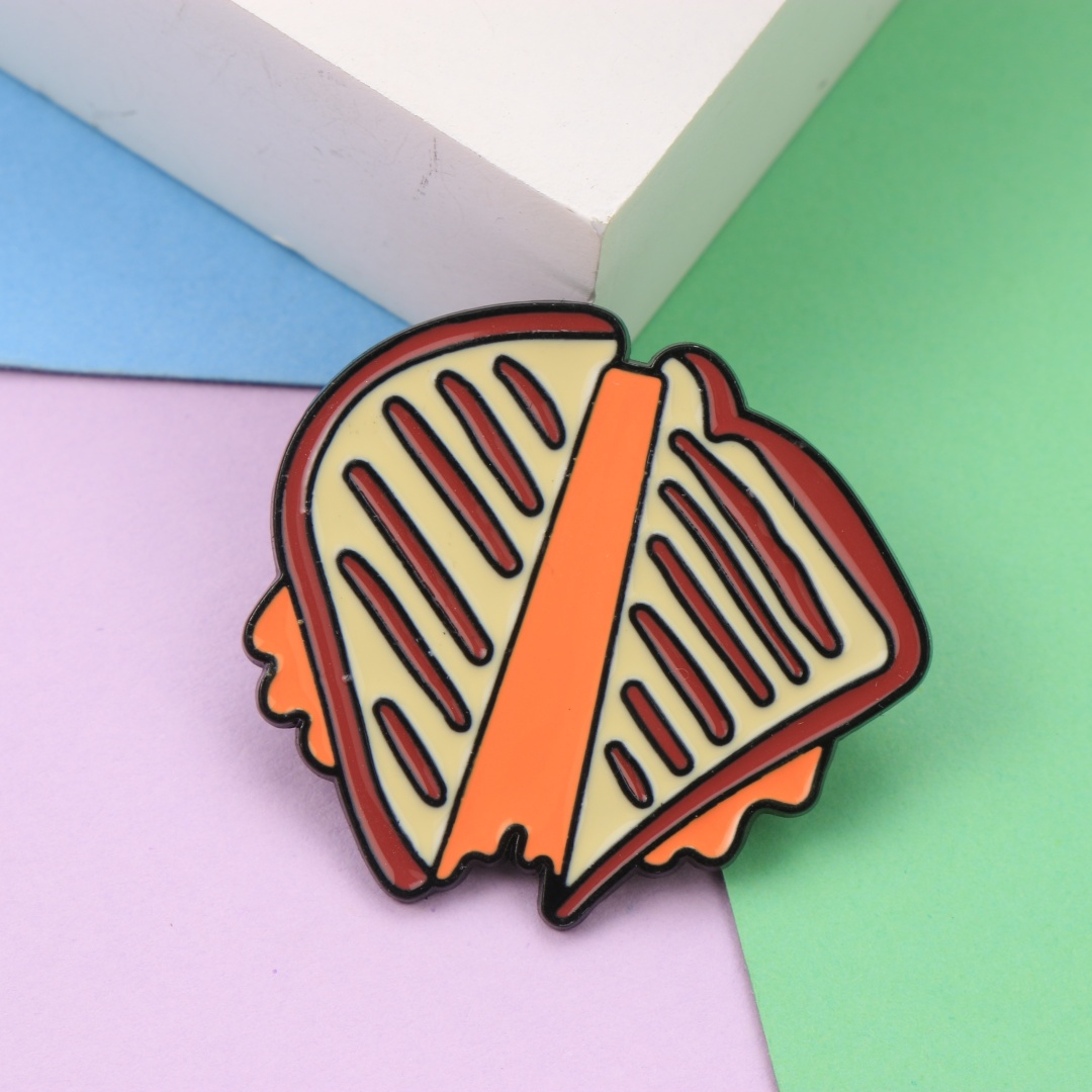 Cartoon Gegrilde Kaas Toast Em - Zinc Food Snacks recensie en prijs