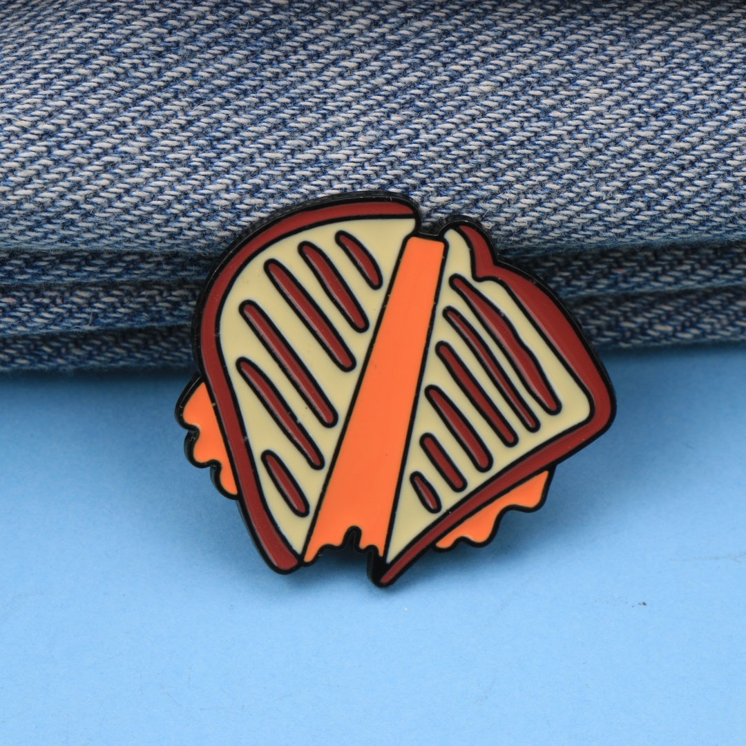 Cartoon Gegrilde Kaas Toast Em - Zinc Food Snacks recensie en prijs